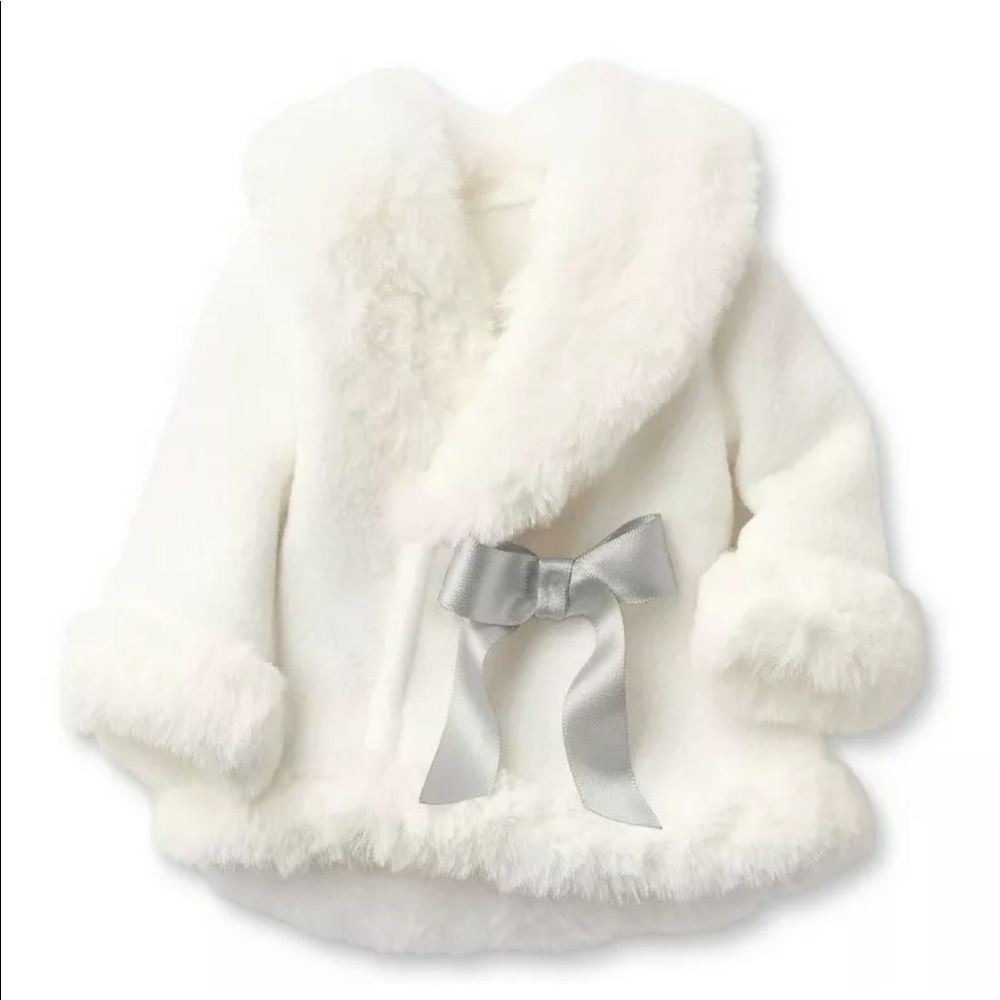 American Girl Soft As Snow Coat